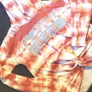 Positive vibes only hoodie set